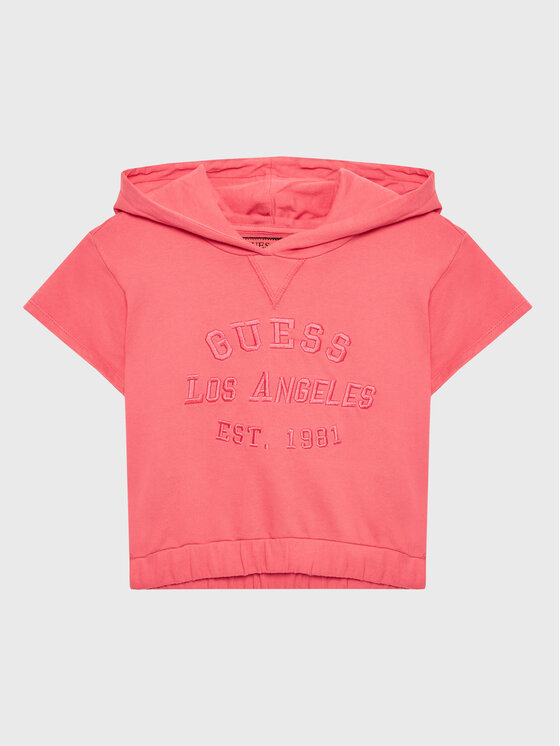 Guess Bluză J3GQ00 KA6R3 Roz Regular Fit