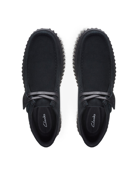 Clarks Clarks Schnürschuhe Torhill Hi 26173664 Schwarz