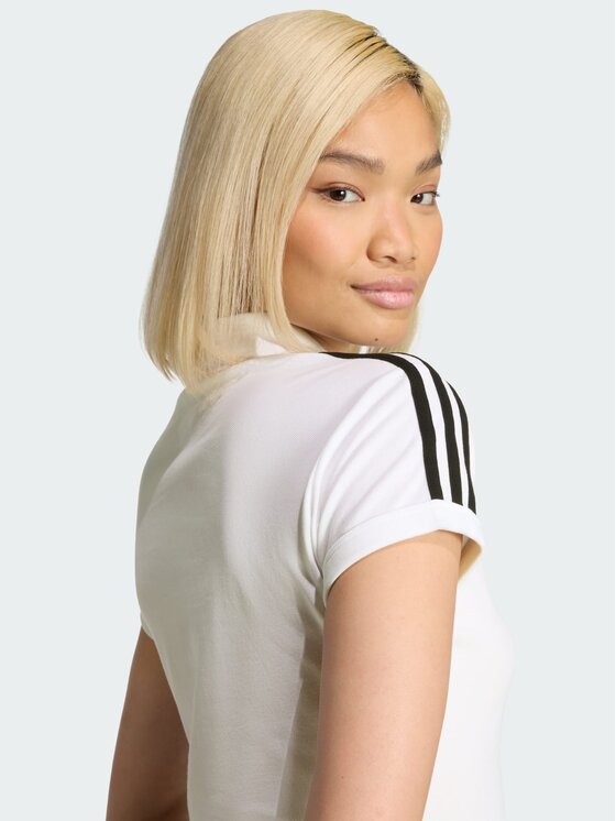 adidas adidas Polo 159123 Biały Slim Fit