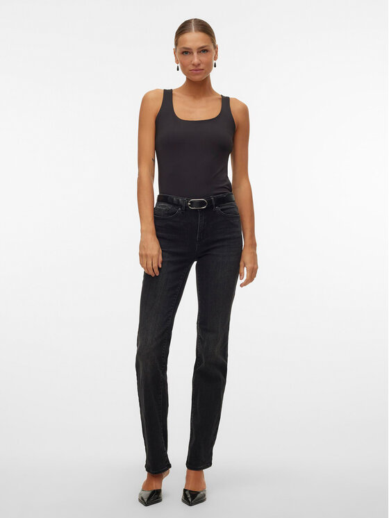 Vero Moda Vero Moda Τοπ Million 10305800 Μαύρο Regular Fit