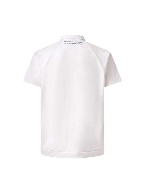 Oakley Oakley T-Shirt FOA406425 Biały Regular Fit