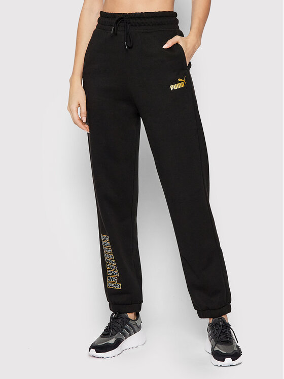 Puma Puma Долнище анцуг Winterized 848202 Черен Regular Fit