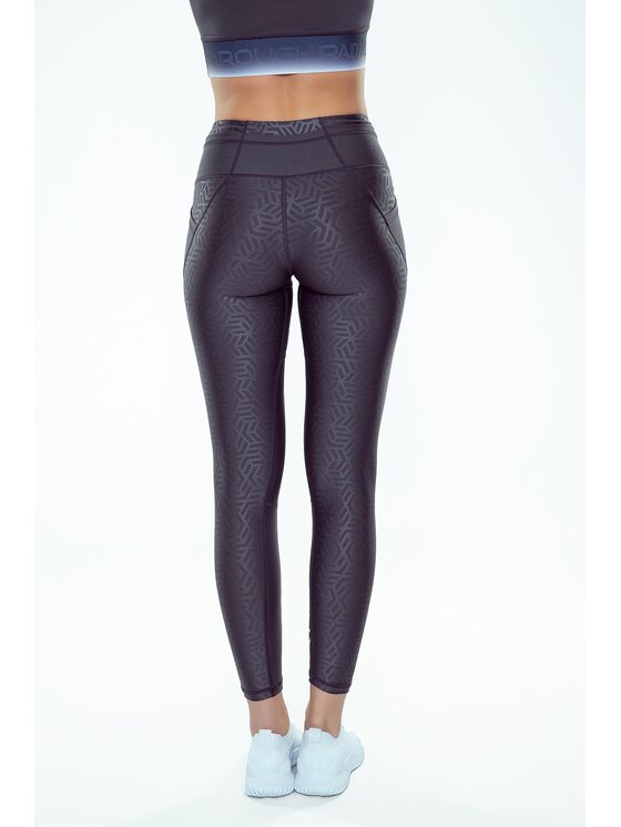 ROUGH RADICAL ROUGH RADICAL Legginsy SPEED X Szary Slim Fit