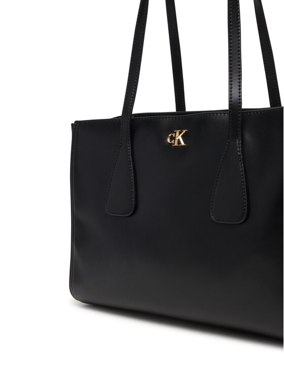 Calvin Klein Calvin Klein Borsetta Ck Medium Work Tote LV04F3442G Nero