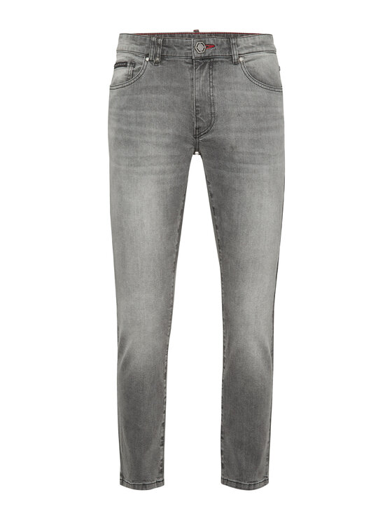 PHILIPP PLEIN PHILIPP PLEIN Jeansy 25899 Szary Skinny Fit