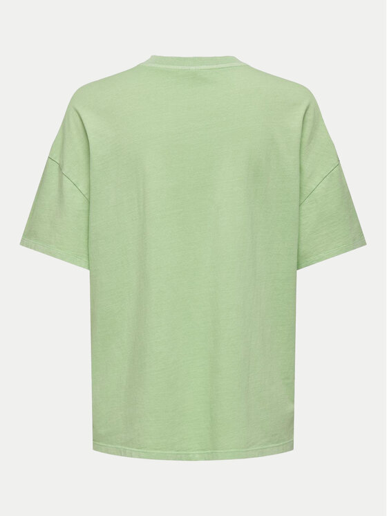 ONLY ONLY Тишърт Rilly 15316994 Зелен Regular Fit
