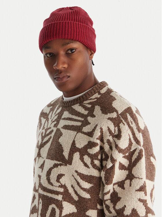 Quiksilver Quiksilver Svetr Hall City EQYSW03329 Hnědá Regular Fit