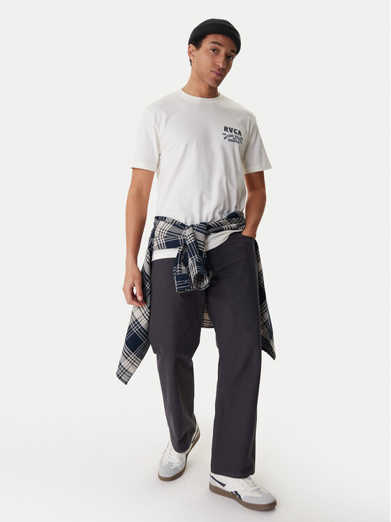 RVCA RVCA T-krekls EVYZT00297 Écru Regular Fit