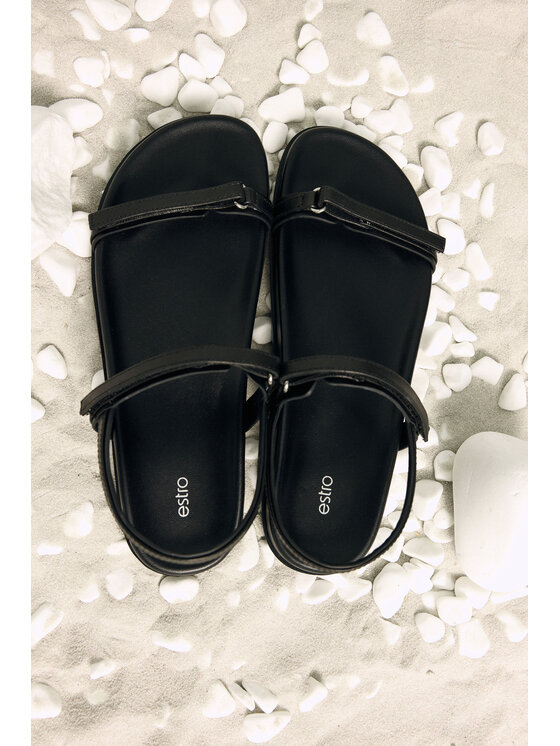 Estro Estro Σανδάλια ER00117147 Μαύρο