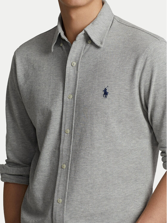Polo Ralph Lauren Polo Ralph Lauren Camicia 710654408 Grigio Regular Fit