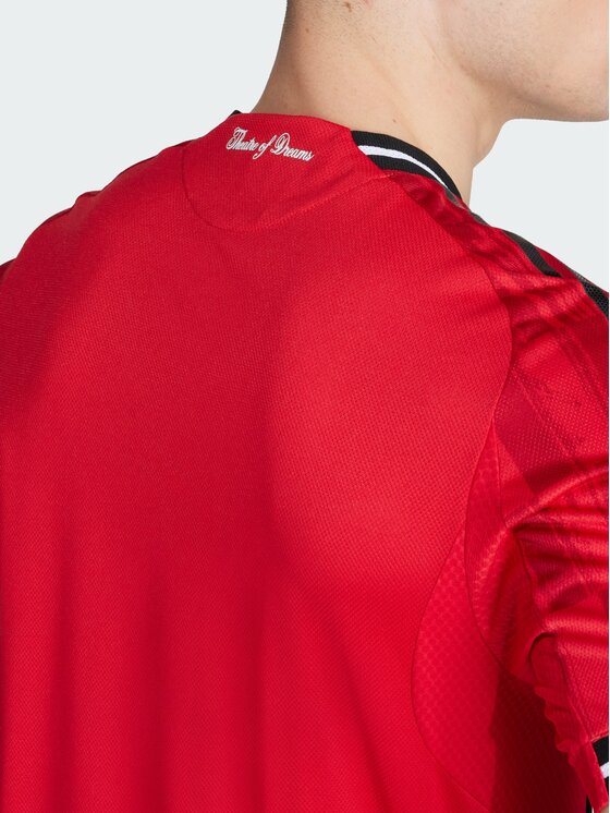 adidas adidas Koszulka techniczna Manchester United Czerwony Slim Fit