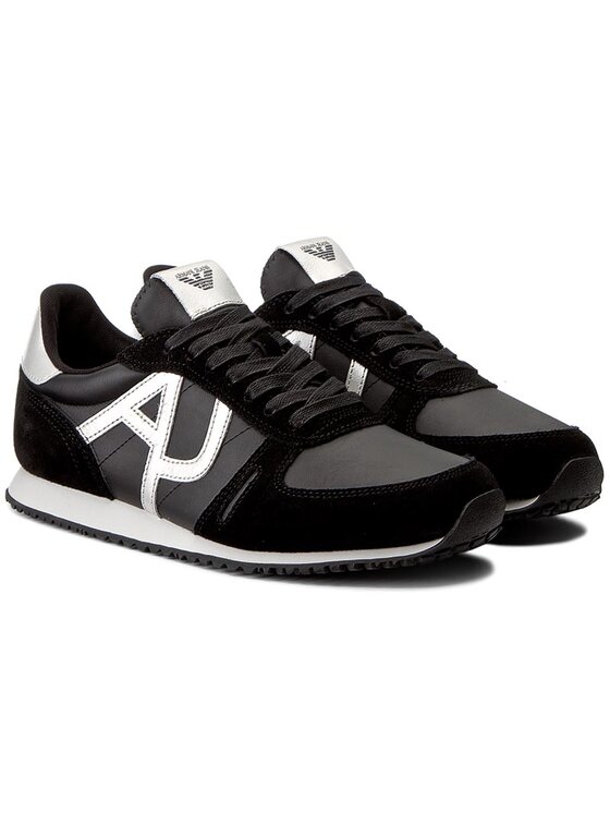 Armani Jeans Sneakers 935027 7A419 00020 Schwarz Modivo