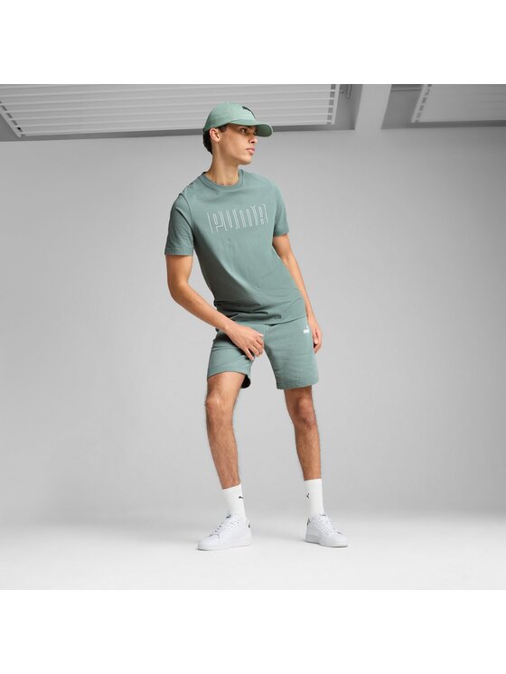 Puma Puma Szorty sportowe 684623 Zielony Regular Fit