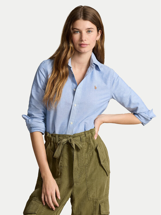 Polo Ralph Lauren Polo Ralph Lauren Cămașă 211941520001 Albastru Slim Fit