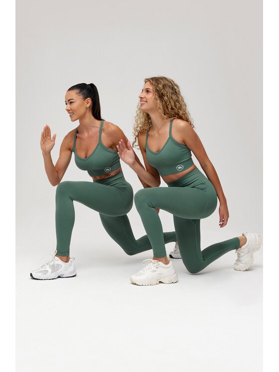ROUGH RADICAL ROUGH RADICAL Legginsy SEAMLESS CLASSIC Zielony Slim Fit