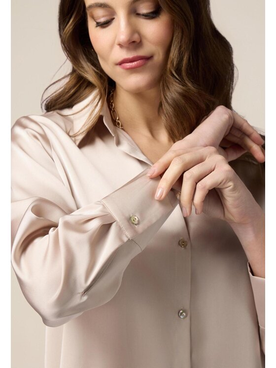 Oltre Oltre Koszula 5374R202939N022 Brązowy Regular Fit