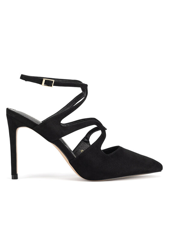 DeeZee Pantofi cu toc subțire WYL3616-5 Negru