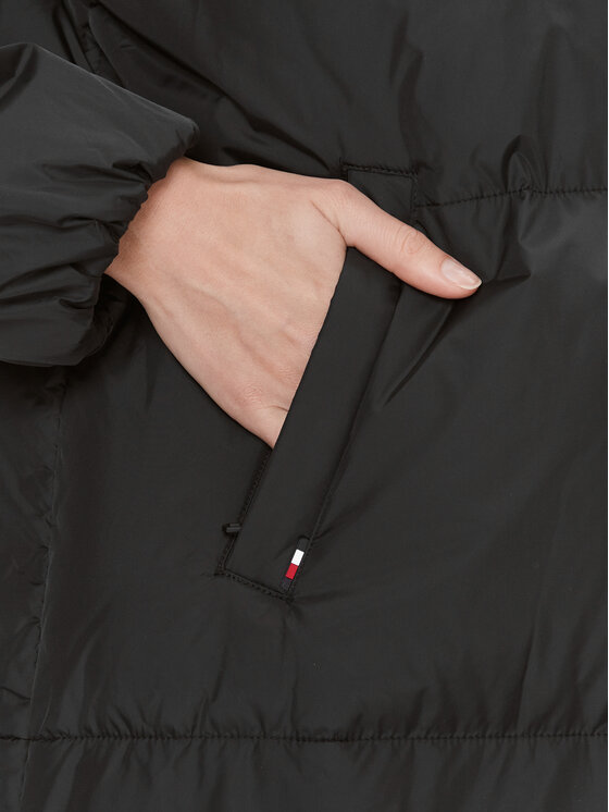 Tommy Hilfiger Tommy Hilfiger Zimní bunda New York WW0WW39749 Černá Relaxed Fit
