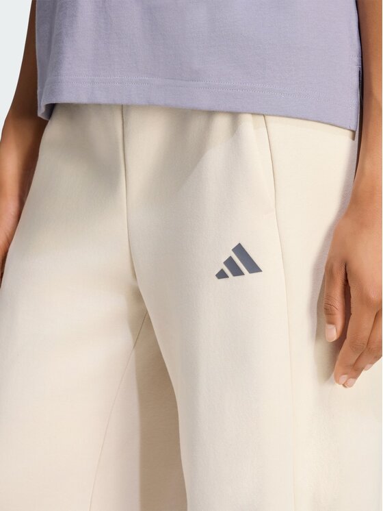 adidas adidas Spodnie materiałowe 170200 Fioletowy Loose Fit