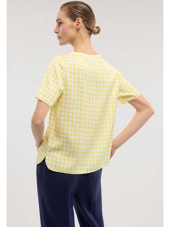 Trussardi Trussardi Top D000A000421N0LA Żółty Regular Fit