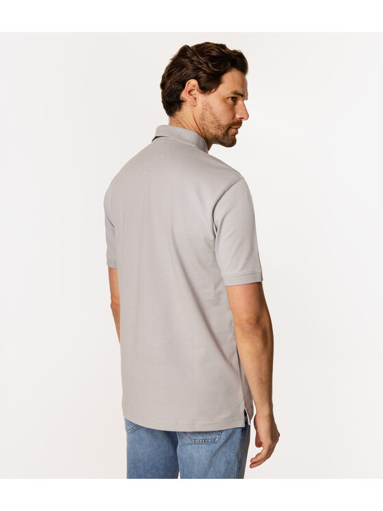 Lee Cooper Lee Cooper Polo TEO 5051 Szary Regular Fit