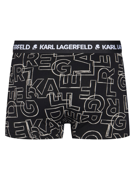 KARL LAGERFELD KARL LAGERFELD Set 3 parov boksaric A3M47014 Črna