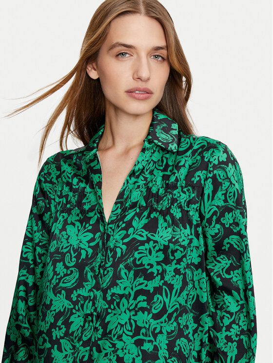 Liu Jo Liu Jo Cămașă WF4523 TS097 Verde Regular Fit