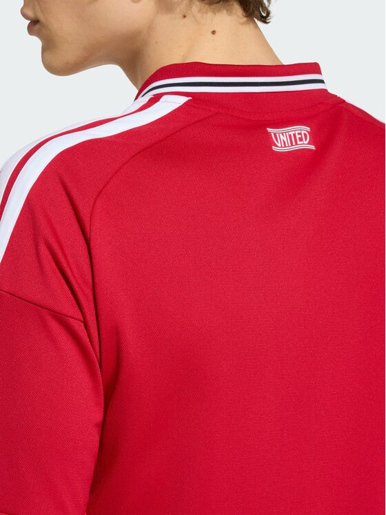 adidas adidas Koszulka techniczna 169712 Czerwony Slim Fit