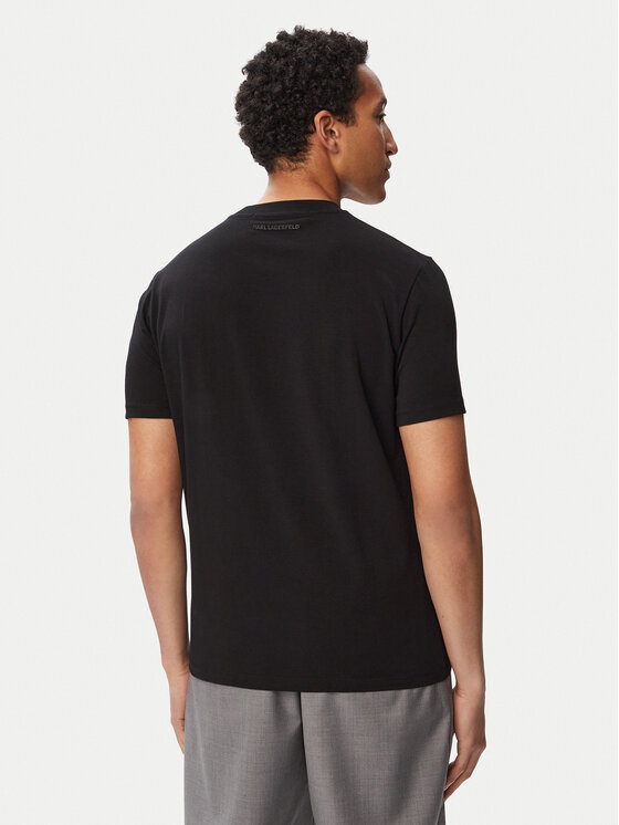 KARL LAGERFELD KARL LAGERFELD T-shirt 755045 563221 Nero Regular Fit