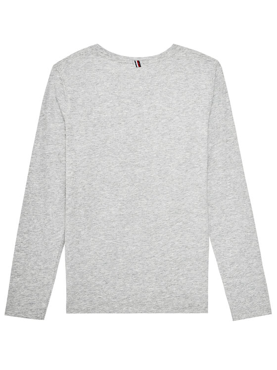 Tommy Hilfiger Tommy Hilfiger Bluse KB0KB04141 S Grau Regular Fit