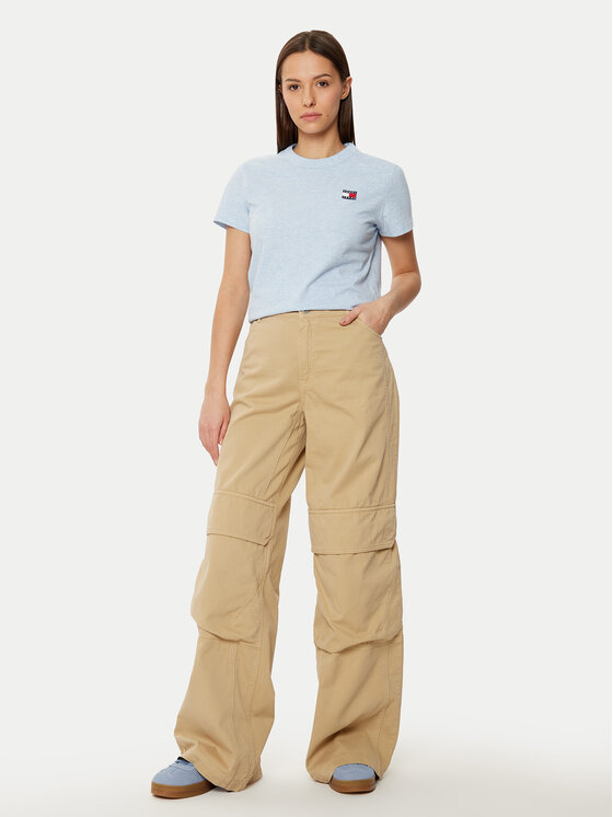 Tommy Jeans Tommy Jeans Tričko DW0DW20153 Modrá Regular Fit