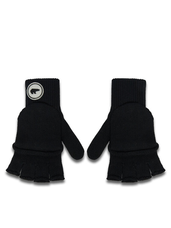 Eisbär Guanti da donna Jesse Mittens 80143 009 Nero, taglia : 00