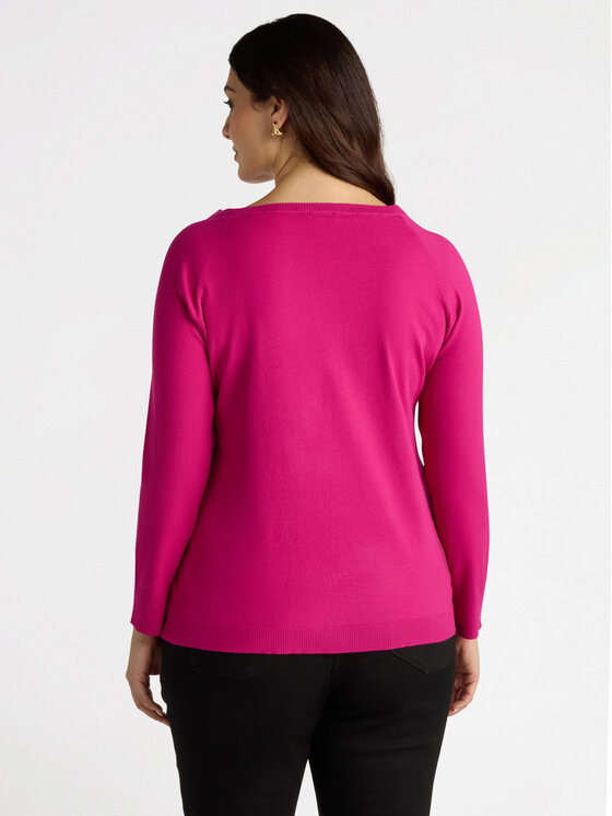 Fiorella Rubino Fiorella Rubino Cardigan M239L007846N019 Rosa Regular Fit