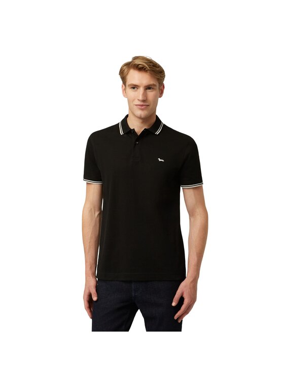 Harmont & Blaine Harmont & Blaine Polo LN1010N21054 Nero Regular Fit