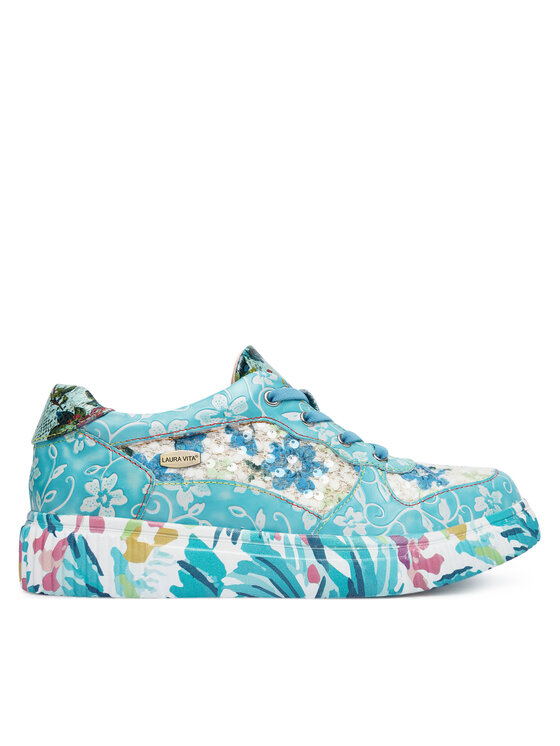 Laura Vita Laura Vita Sneakersy Soleno 03 Niebieski