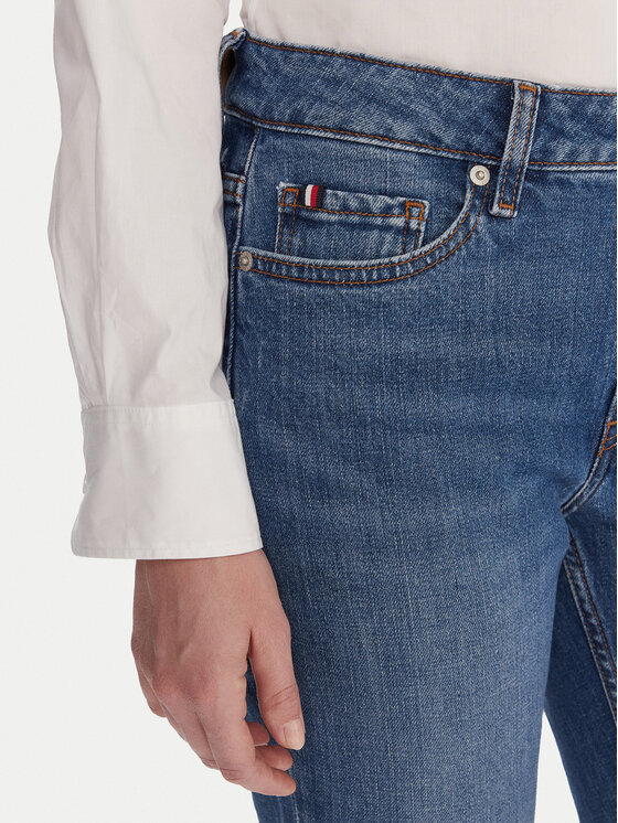 Tommy Hilfiger Tommy Hilfiger Τζιν WW0WW46721 Μπλε Slim Fit