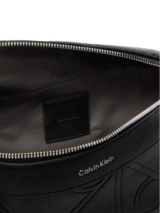 Calvin Klein Calvin Klein Övtáskák Emblem Aop Emboss Waistbag LV04D3332G Fekete