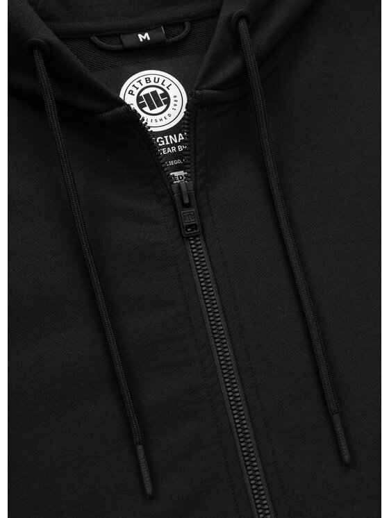 PITBULL PITBULL Bluza ADCC SMALL LOGO NUGGET Czarny Regular Fit