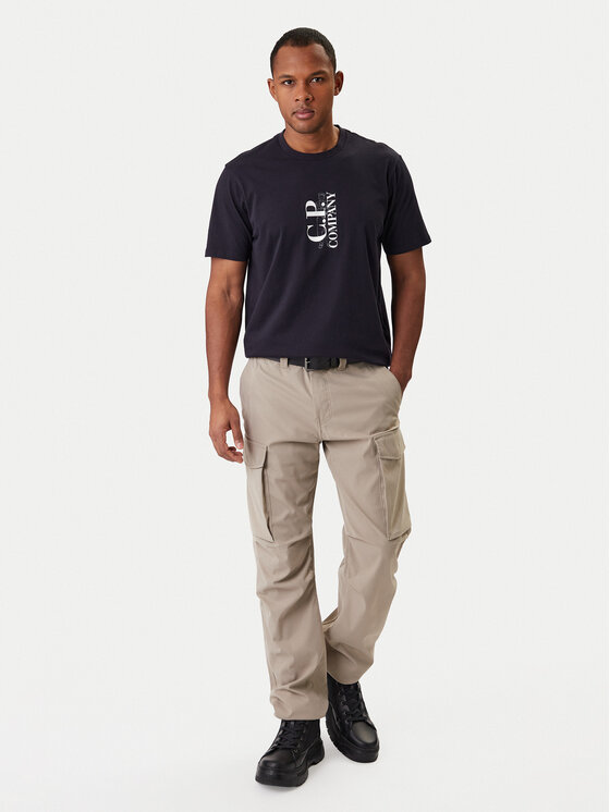 C.P. Company C.P. Company Tricou 20CMTS084A005100W Bleumarin Regular Fit
