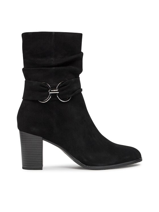 Botine Caprice 9-25328-41 Black Suede 004