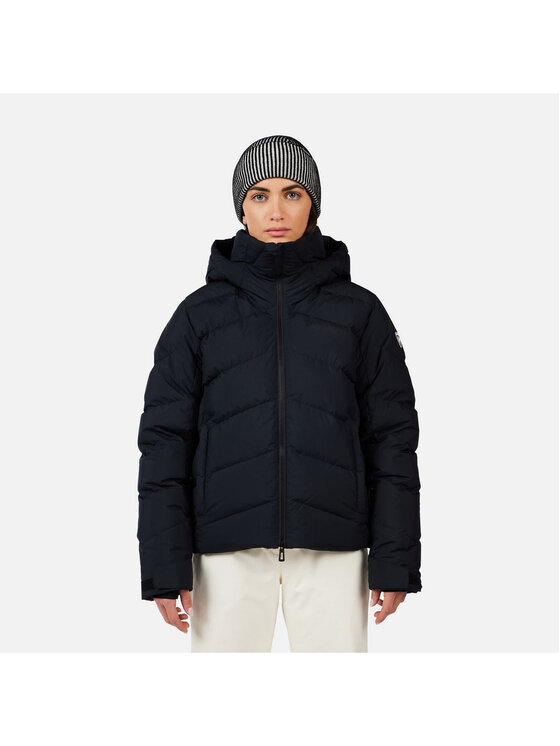 Rossignol Rossignol Kurtka narciarska W Wispile Ripstop Down Jkt Czarny Regular Fit