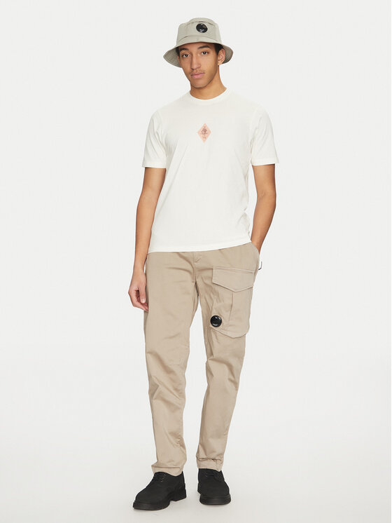 C.P. Company C.P. Company T-särk 18CMTS144A006586W Valge Regular Fit