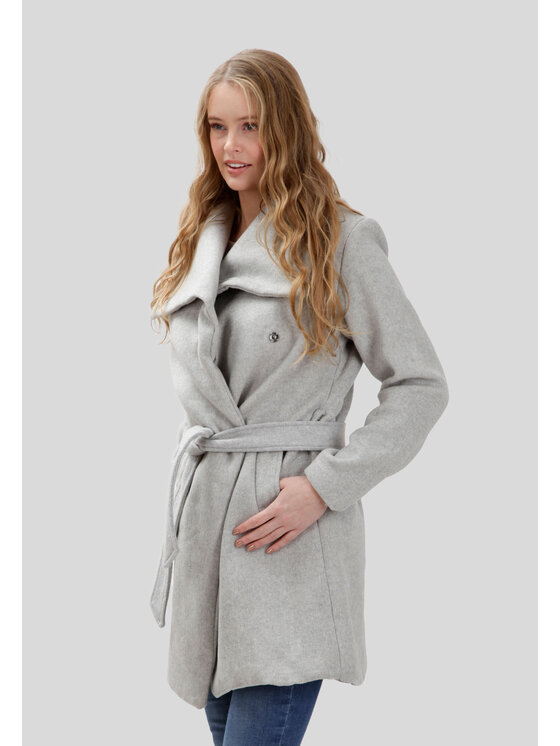 Perso Perso Dámská bunda MAH515522F Šedá Regular Fit