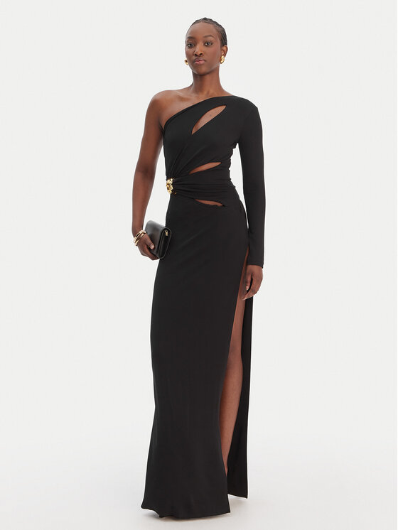 Elisabetta Franchi Elisabetta Franchi Večerní šaty AB-R25-61E2-V690 Černá Regular Fit