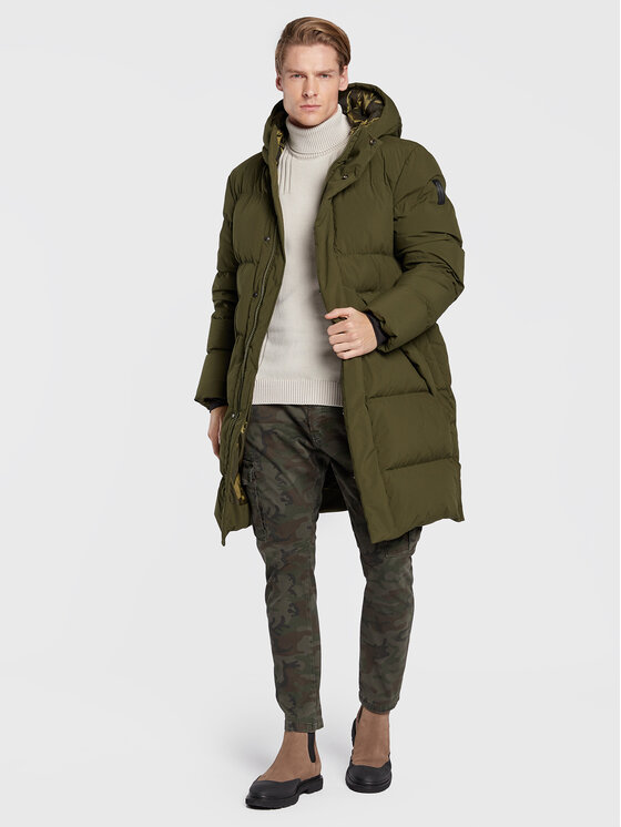 Giubbotto piumino CM 7634 T D2 Verde Regular Fit