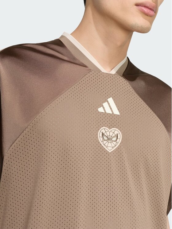 adidas adidas T-Shirt 168394 Beżowy Loose Fit
