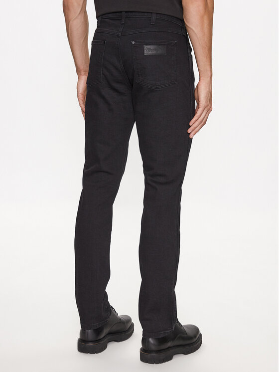 Wrangler Wrangler Jeansy Larston 112341423 Czarny Slim Fit