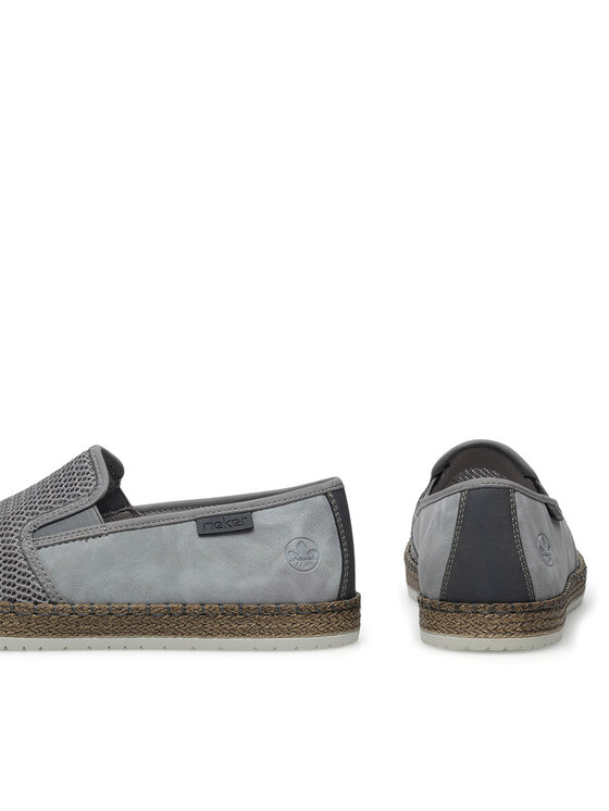 Rieker Rieker Sneakers aus Stoff B5265-43 Grau