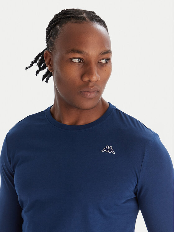 Robe di Kappa Robe di Kappa Longsleeve 631189W Μπλε Slim Fit