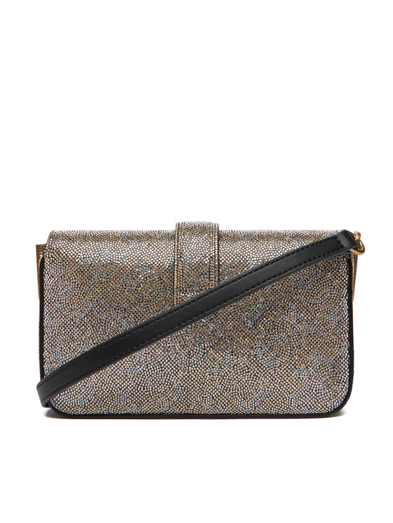 PINKO PINKO Handtasche Love One Slouchy Baby AI 25-26 PCPL 105353 105353 Goldfarben